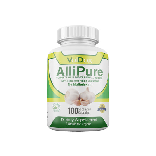 AlliPure is now REBRANDED to AlliDox 450mg – 100% Stabilised Allicin Capsules (90 Caps) Natural Immune Support | Potent Garlic Extract | Vegan | Antibiotic Alternative