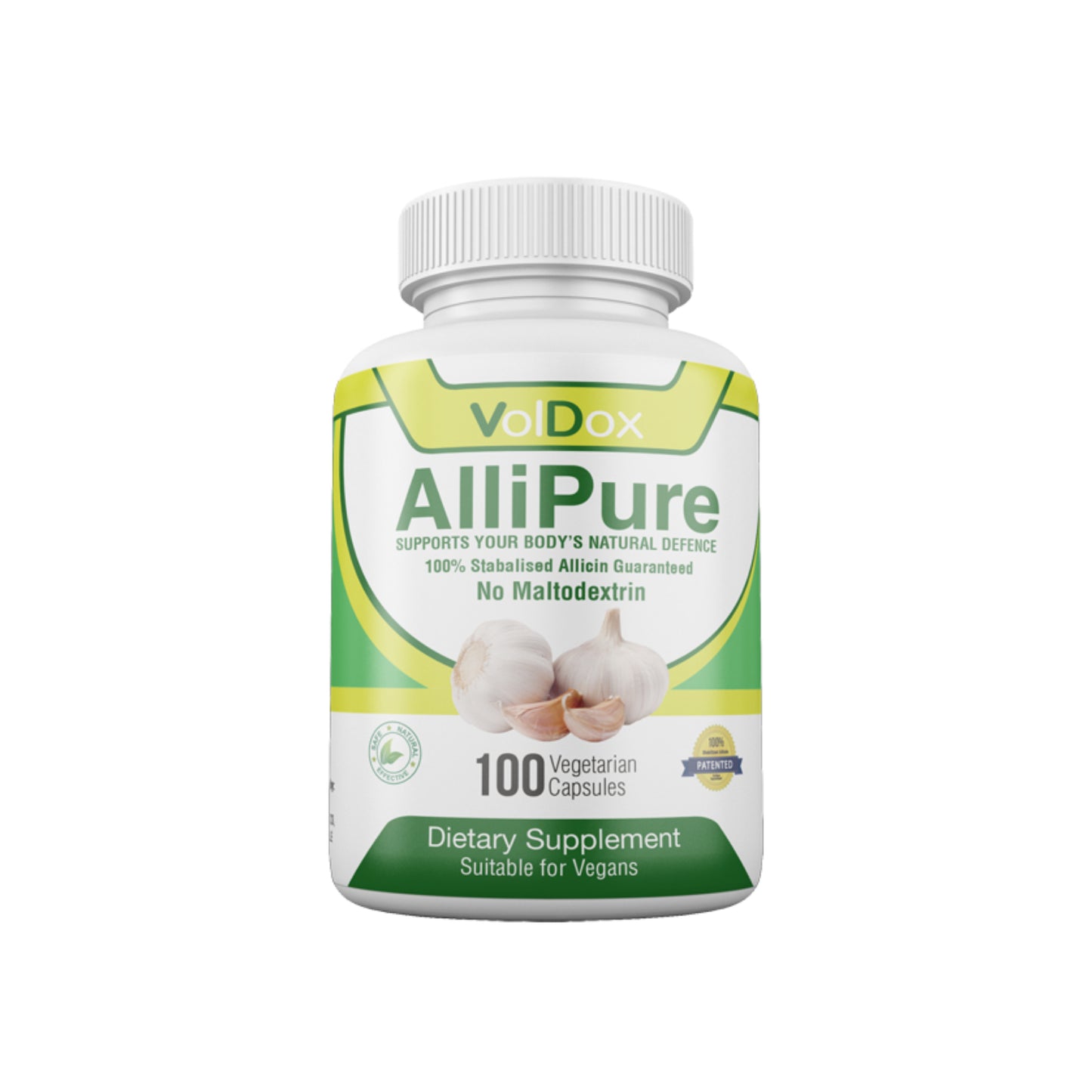AlliPure is now REBRANDED to AlliDox 450mg – 100% Stabilised Allicin Capsules (90 Caps) Natural Immune Support | Potent Garlic Extract | Vegan | Antibiotic Alternative