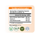 Vitadox – 30 Capsules Immune Support Formula | 100% Stabilised Allicin + Vitamin C + Citrus Bioflavonoids | Natural Antioxidant & Cold Defense
